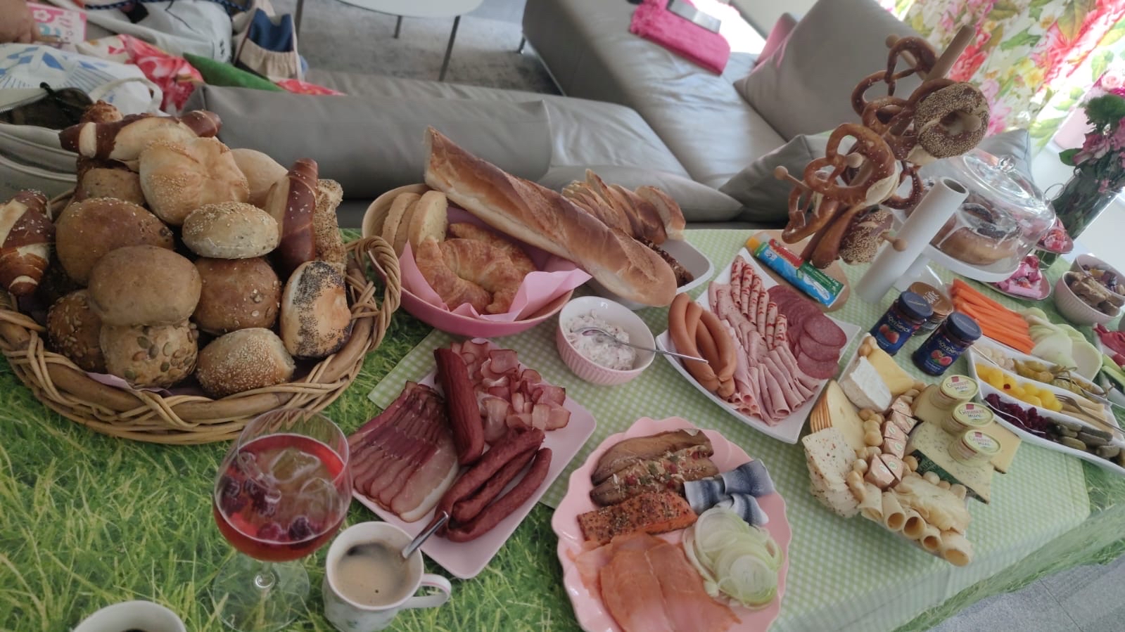 Deutsches Frühstücksbuffet