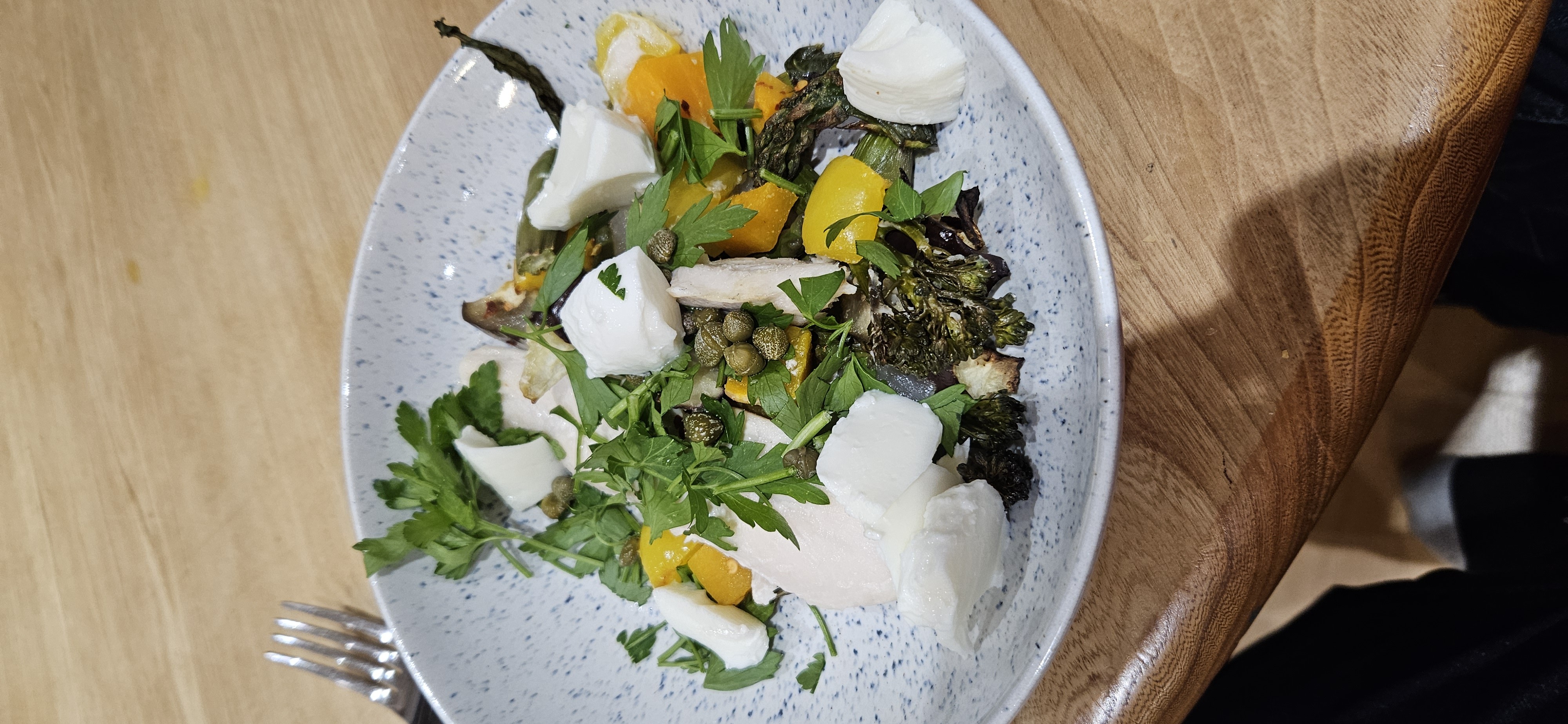 White Fish Veggie Salad