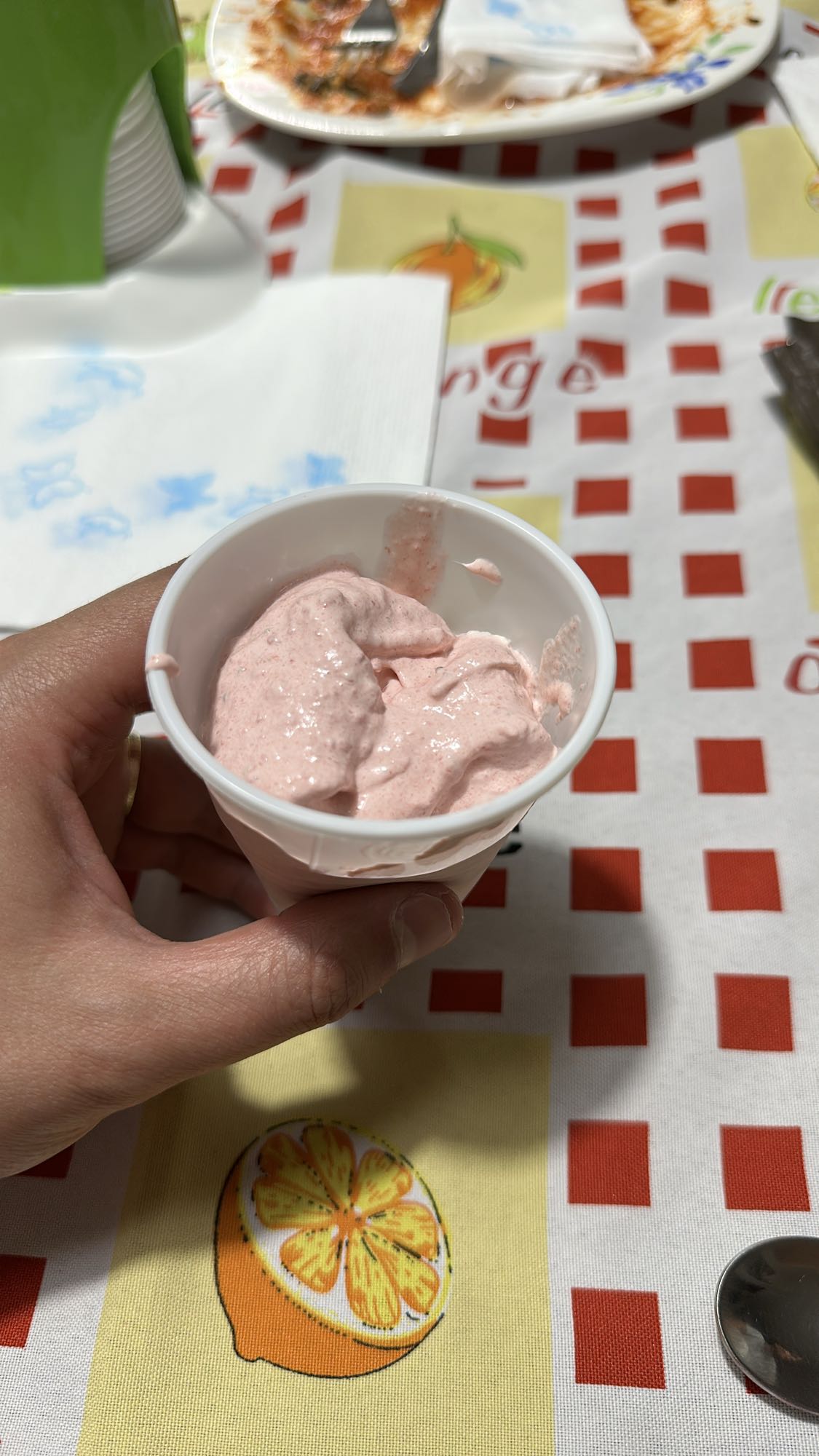 Jordgubbsyoghurtglass