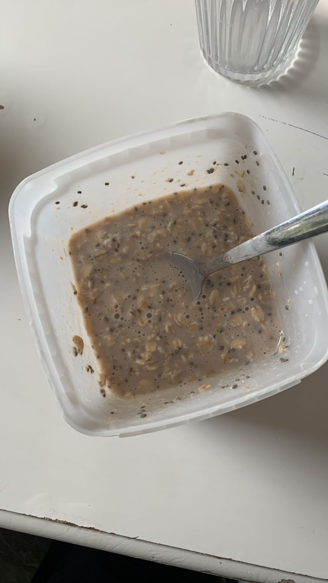 Havregrynsgröt med chia
