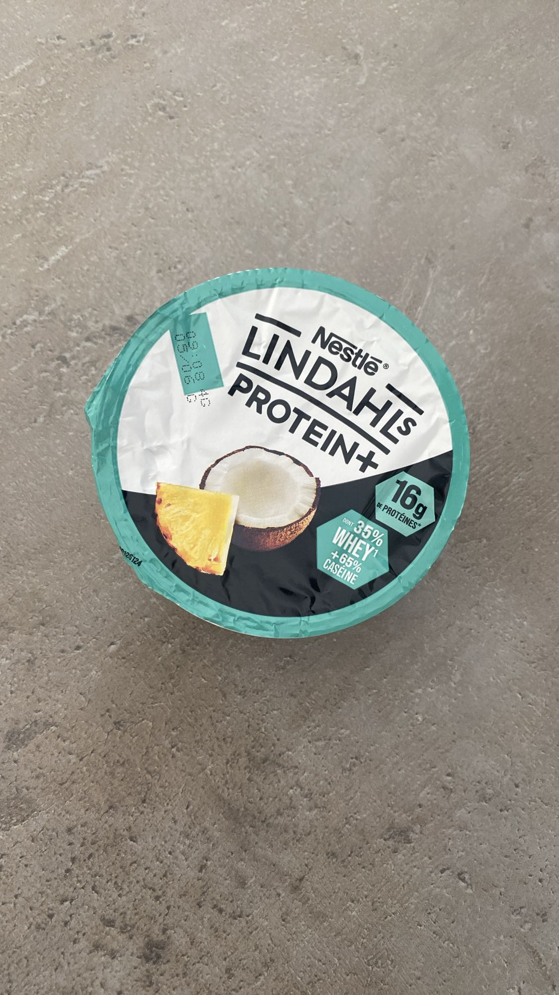 Yaourt protéiné coco ananas