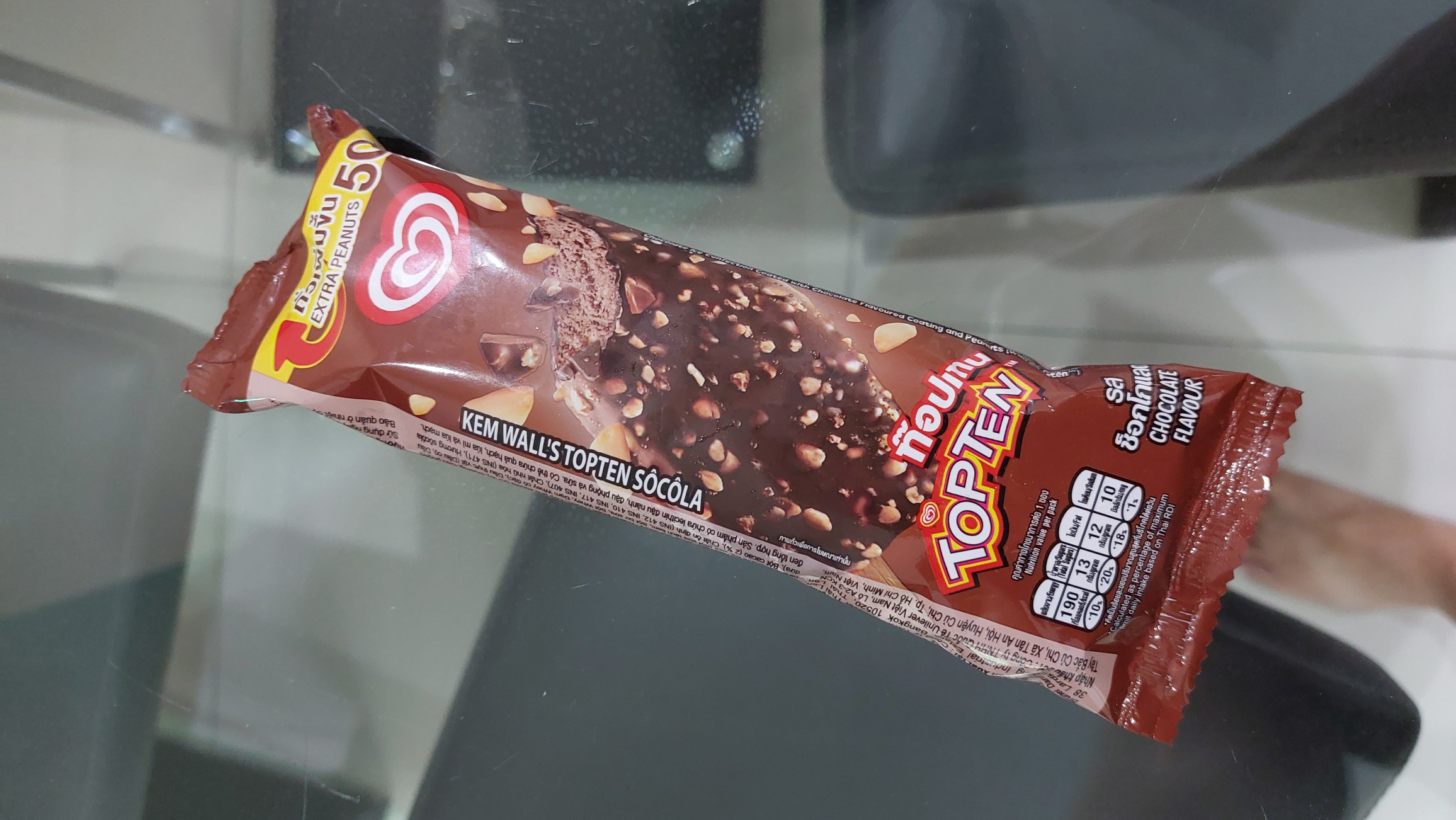 Chocolate Peanut Ice Cream Bar