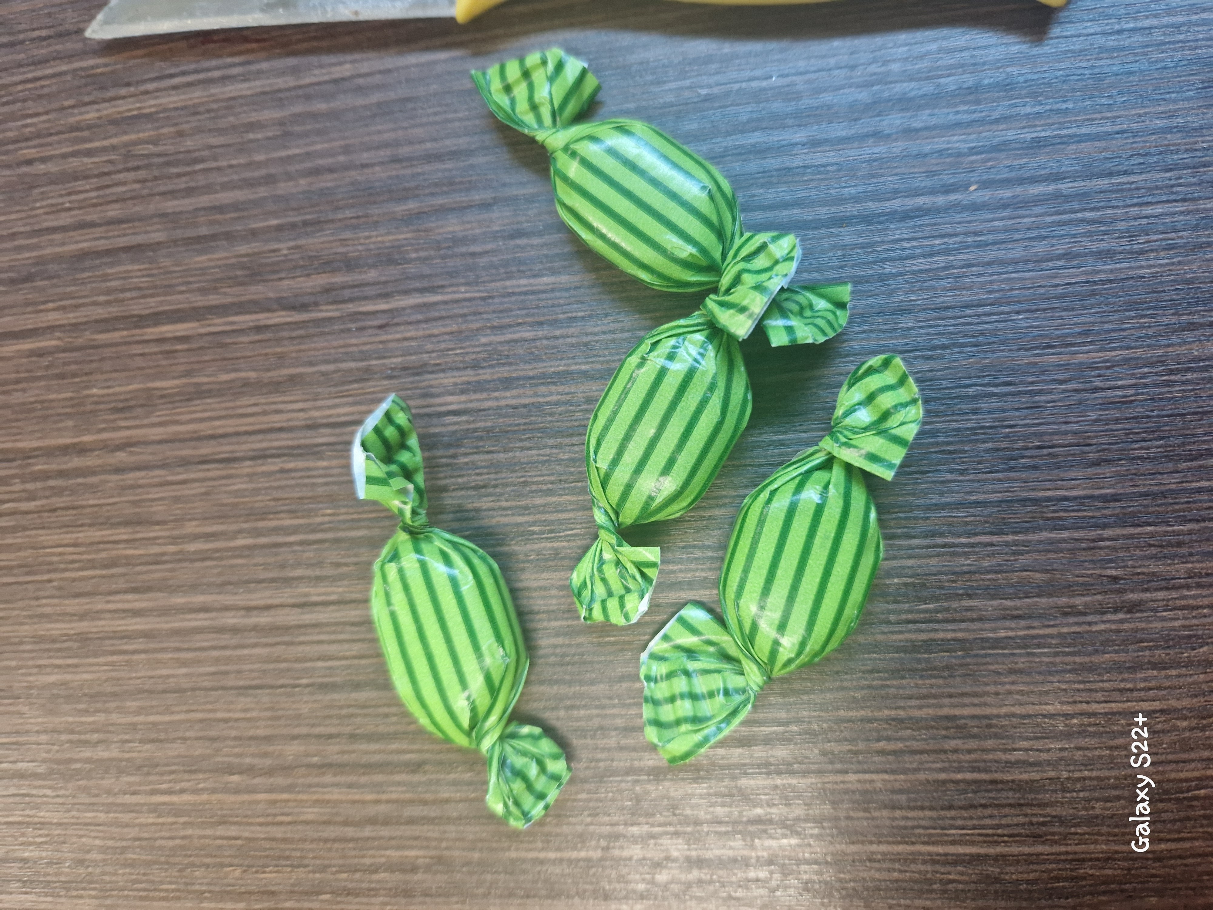 Green Wrapped Candies