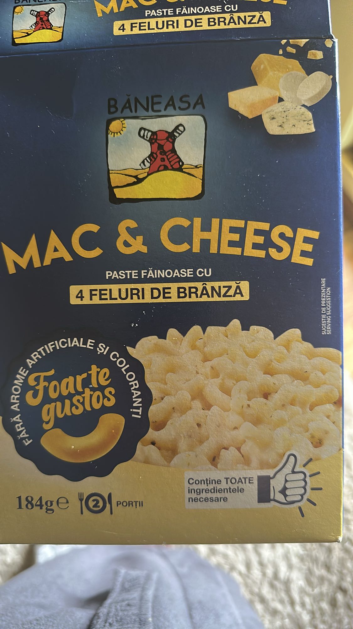 Mac & Cheese 4 brânzeturi
