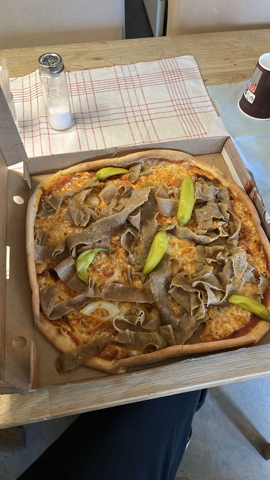 Kebab Pizza