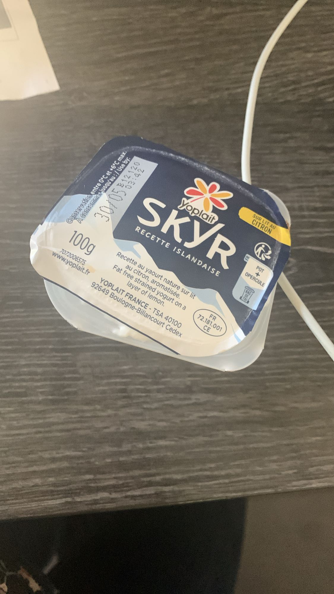 Skyr citron Yoplait