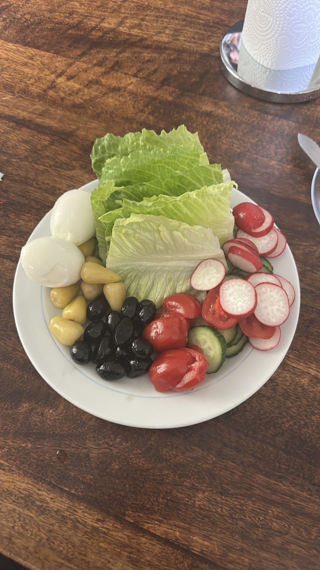 Grönsaksfat med ägg