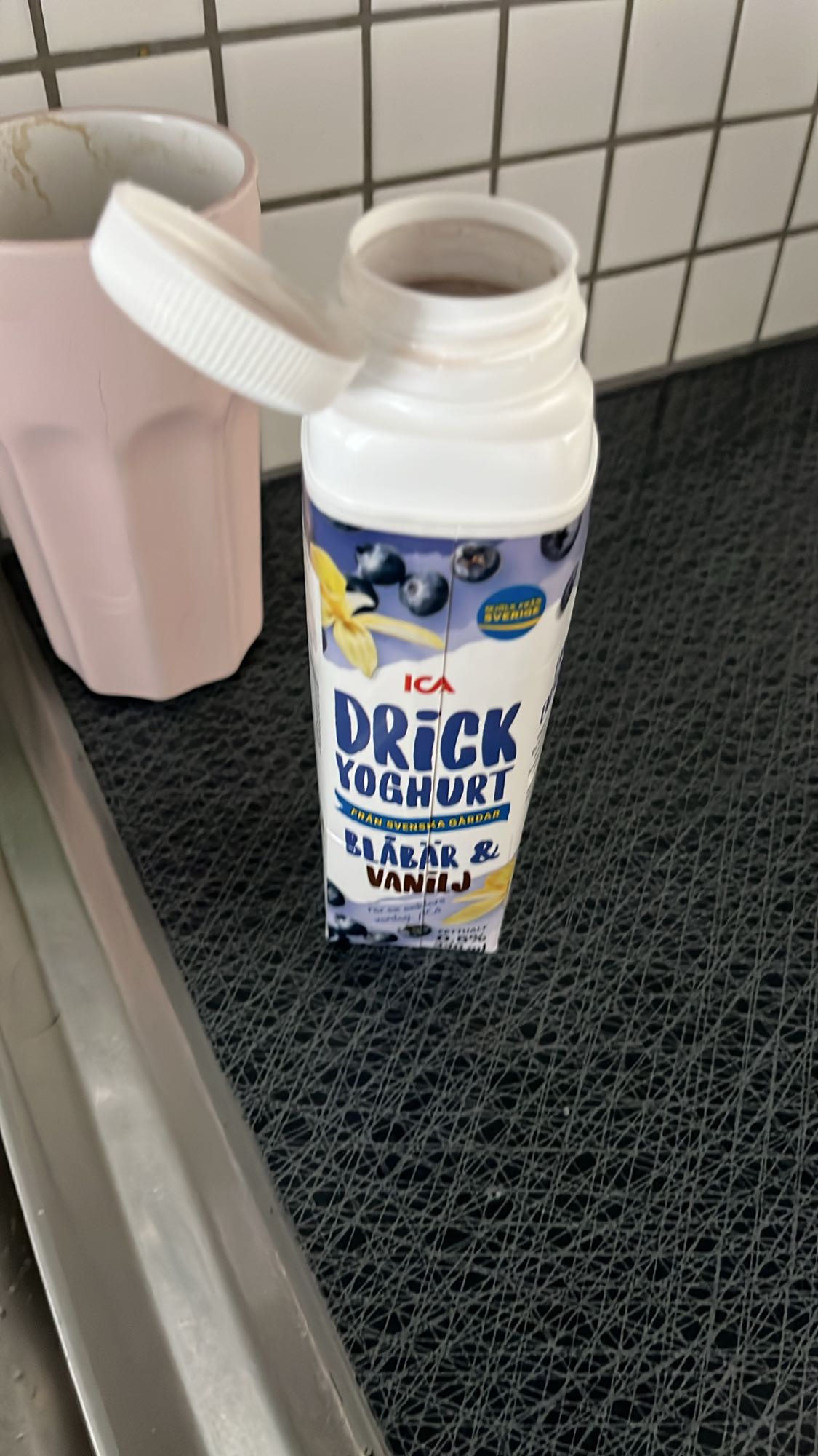 Blåbär vanilj yoghurt