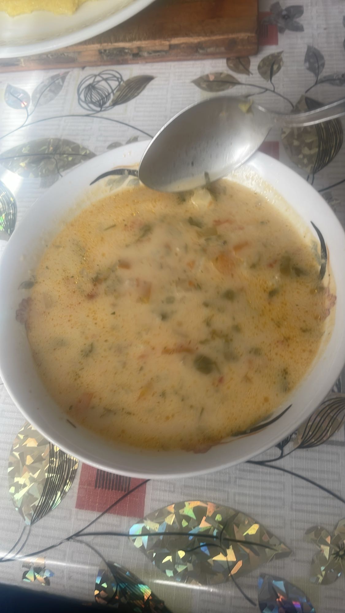 Creamy vegetable soup