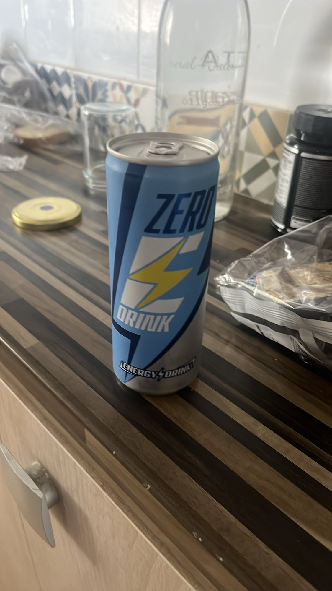 bebida energética zero