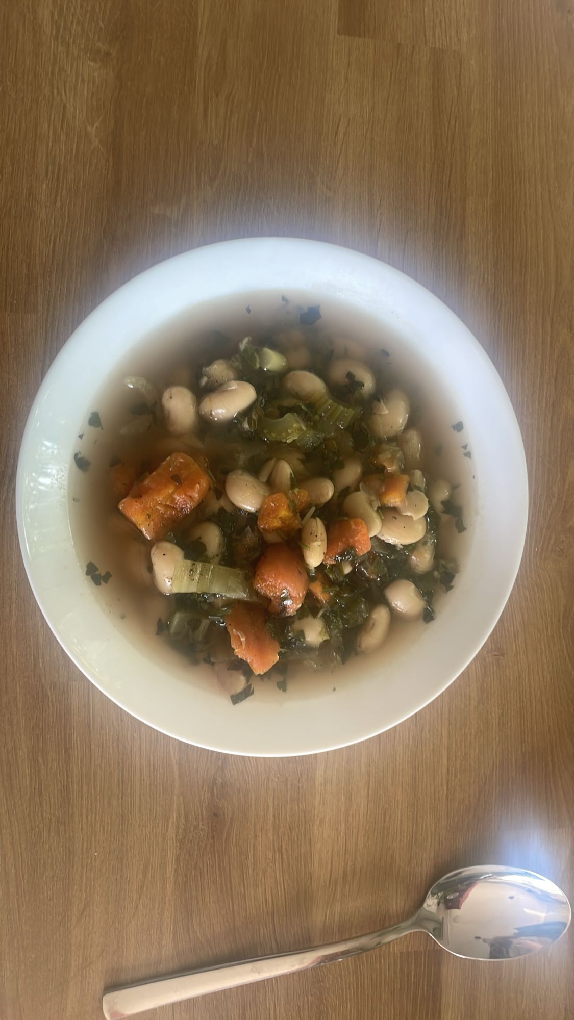 zupa z fasolą i warzywami