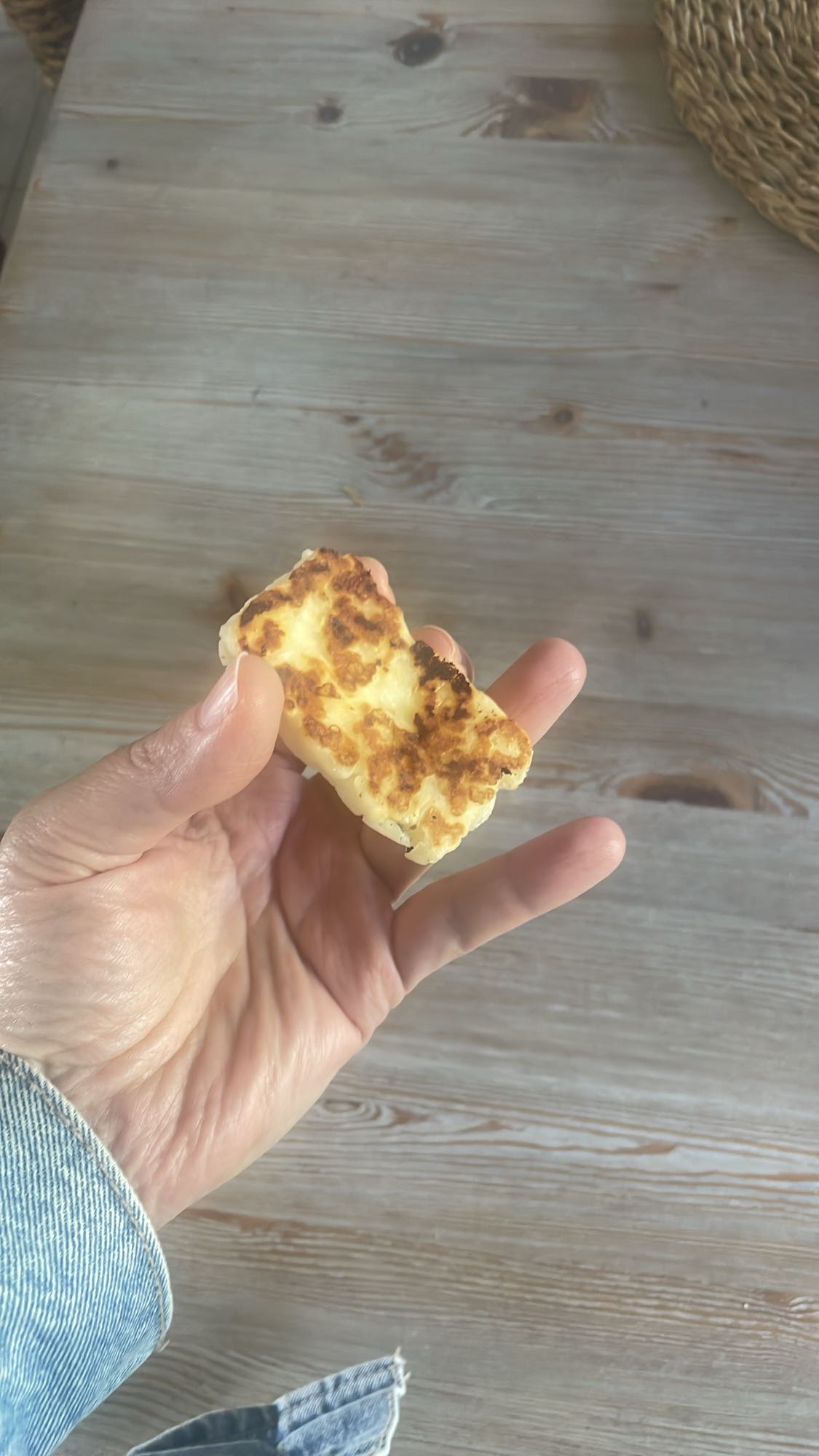 Smażony ser halloumi