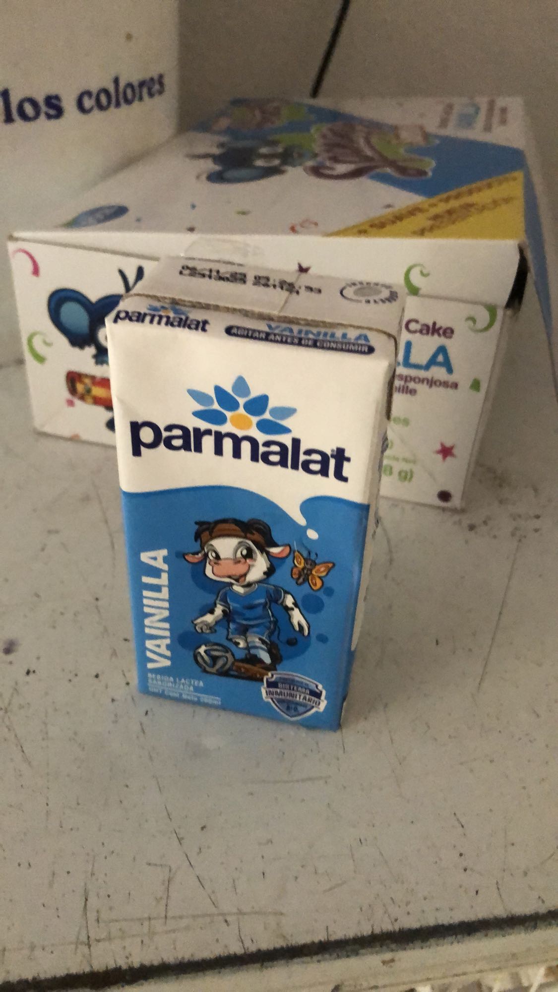 leche sabor vainilla