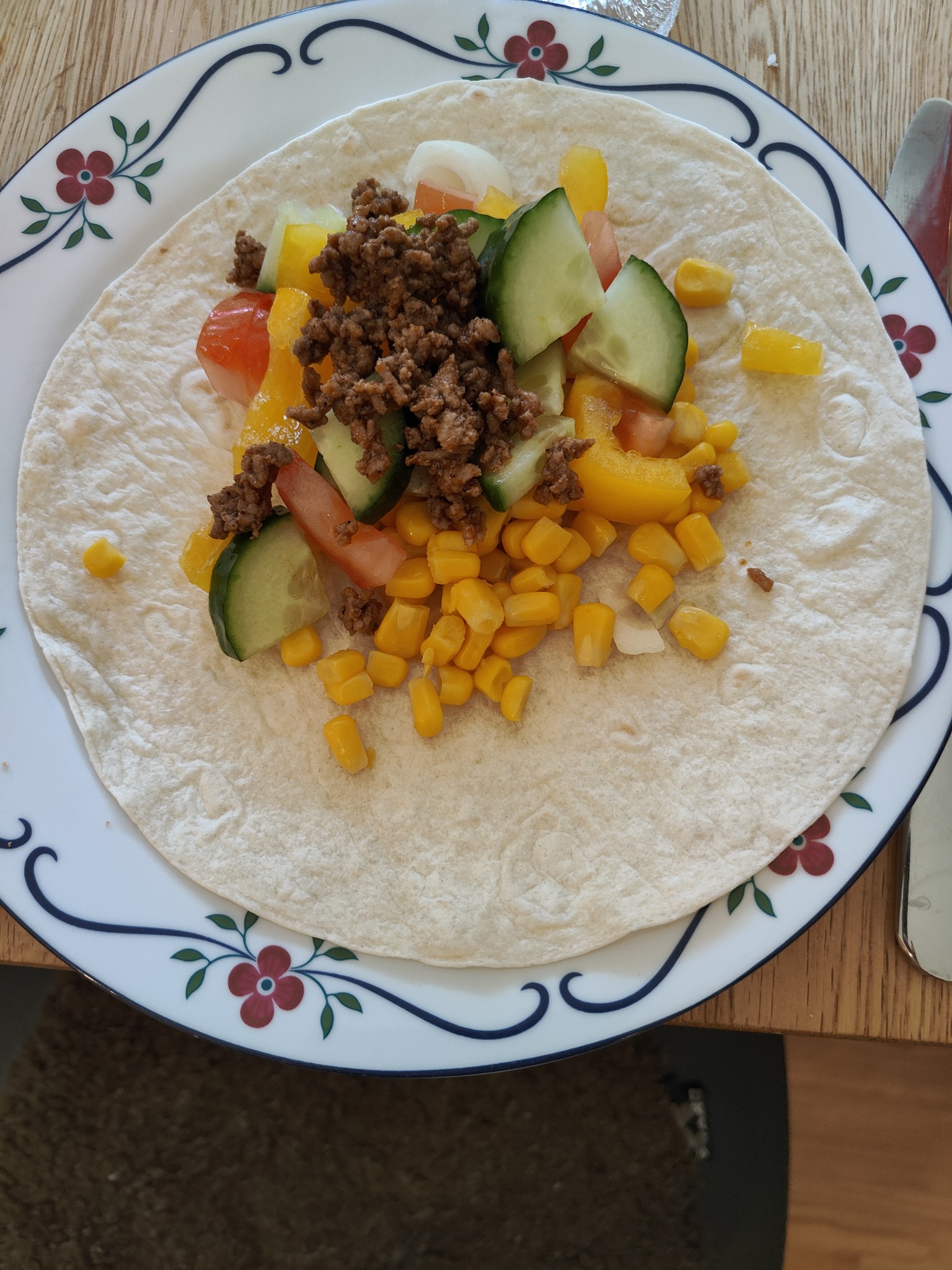 Beef Veggie Wrap