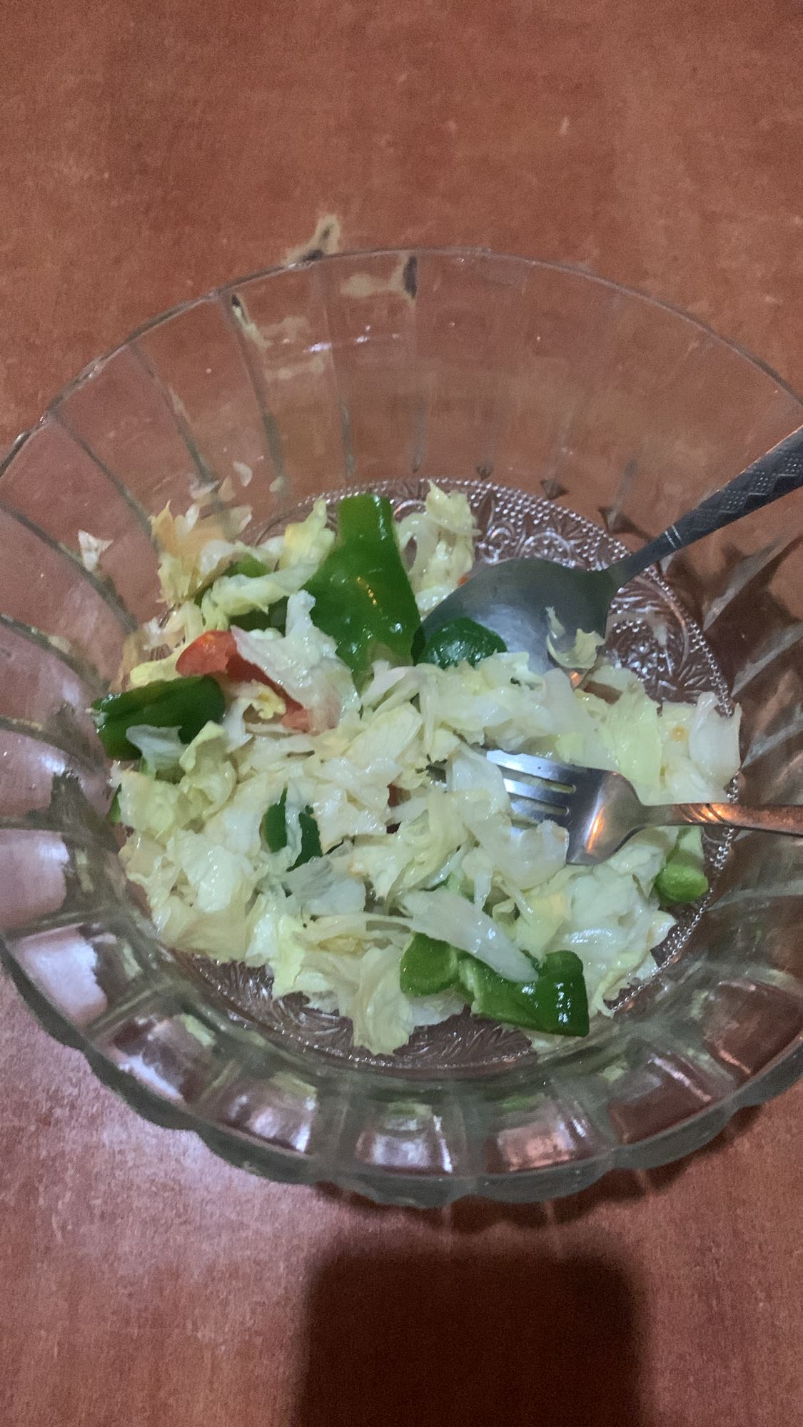 Cabbage Pepper Salad