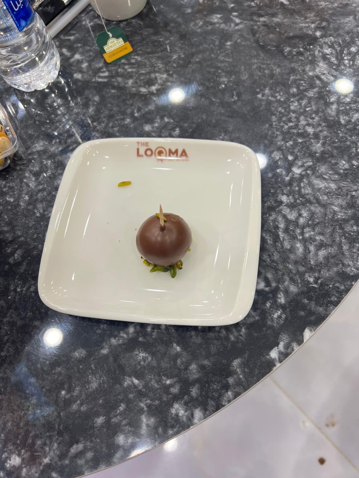 Chokladboll med nötter