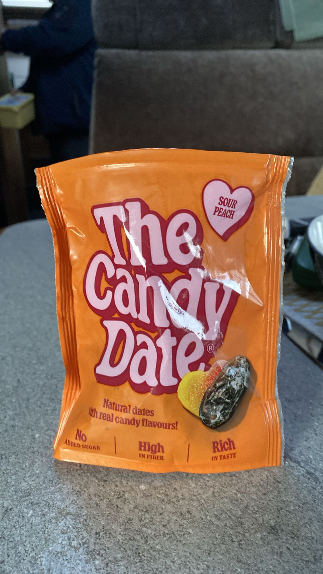 Sursøt daddelgodteri