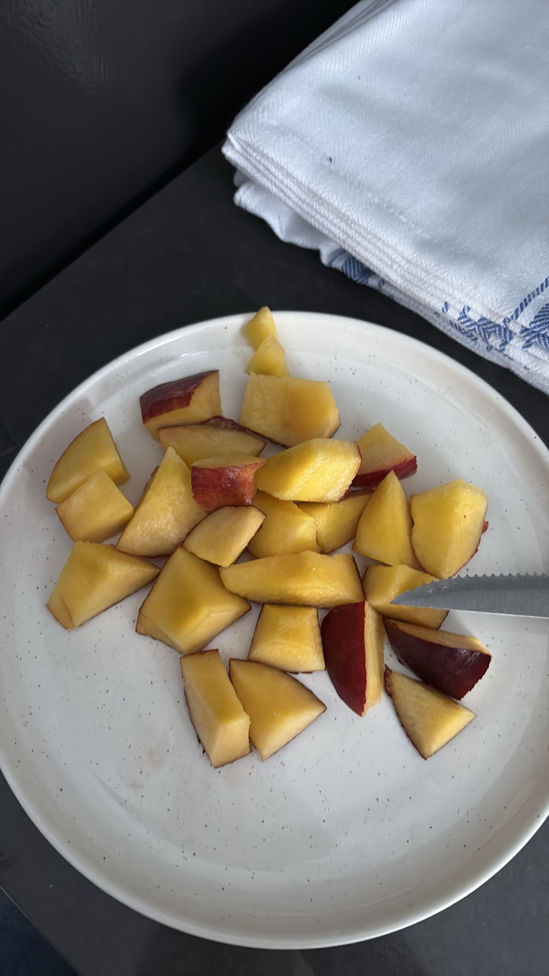 Chopped Nectarine