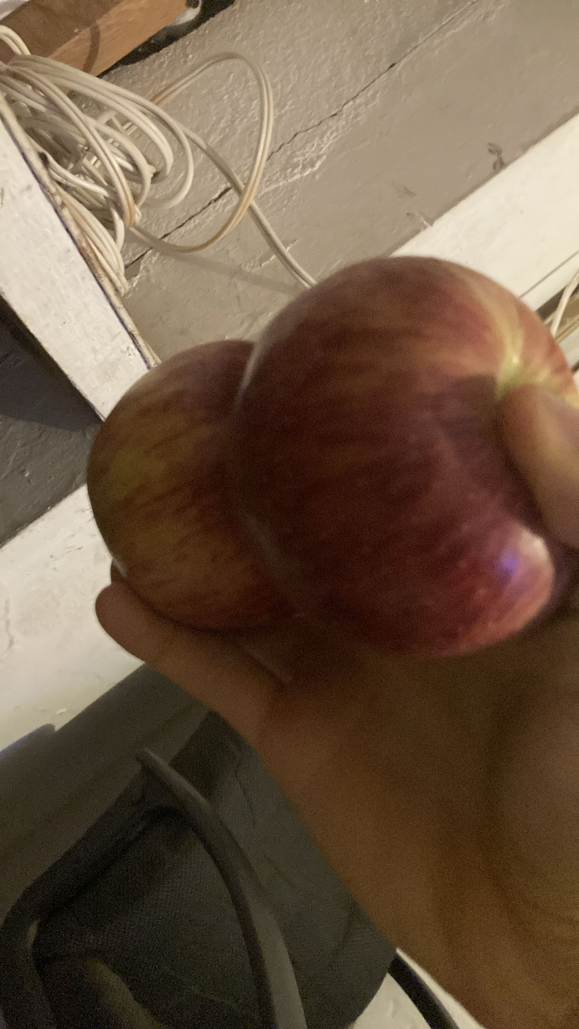 manzanas rojas frescas