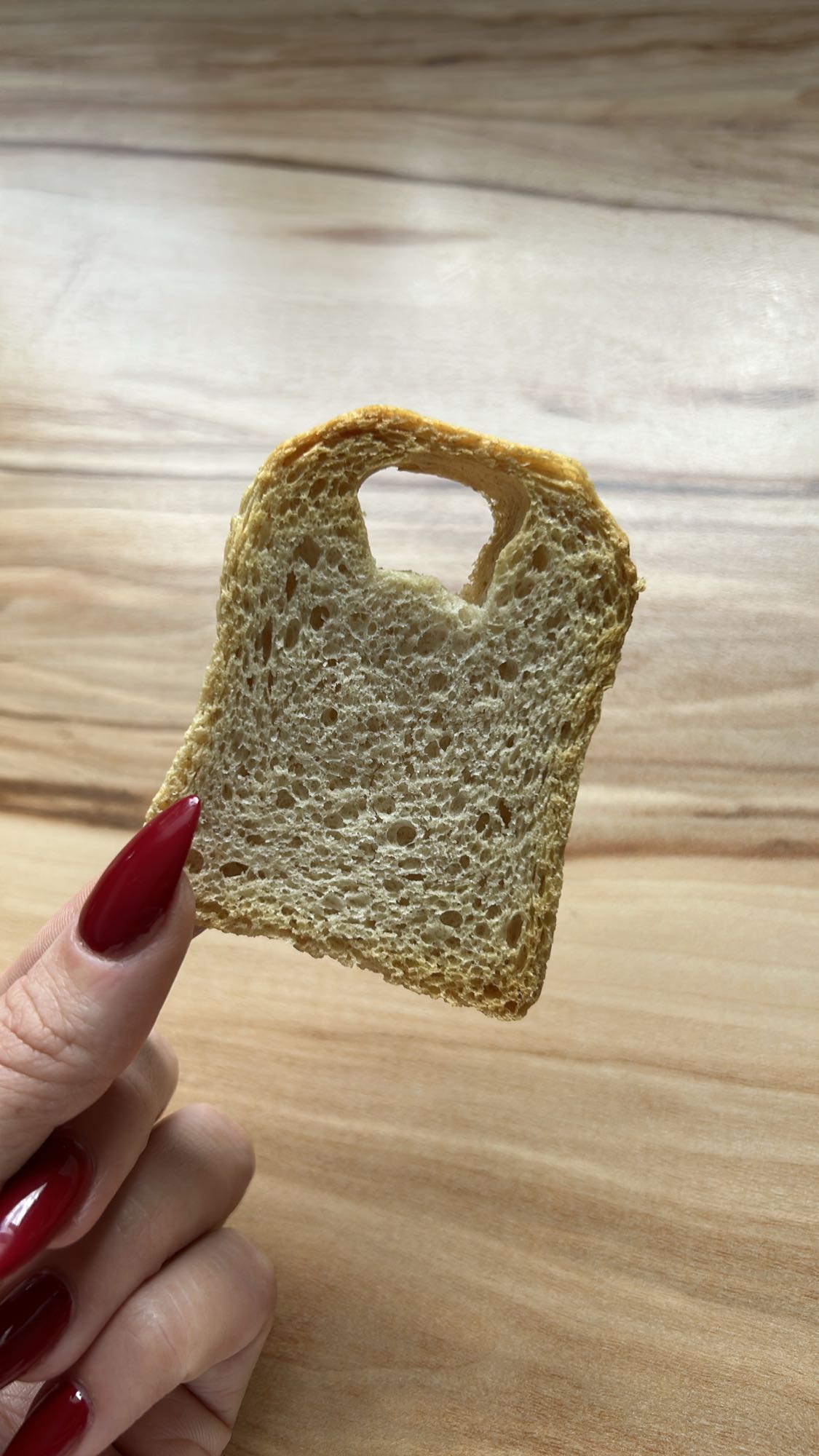 Mini toast slice