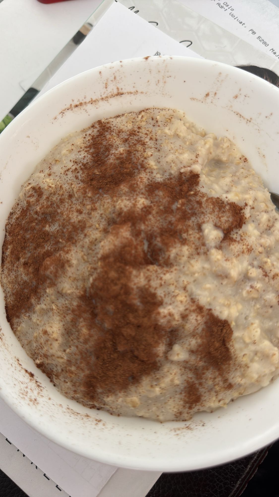 Havregrøt med kanel