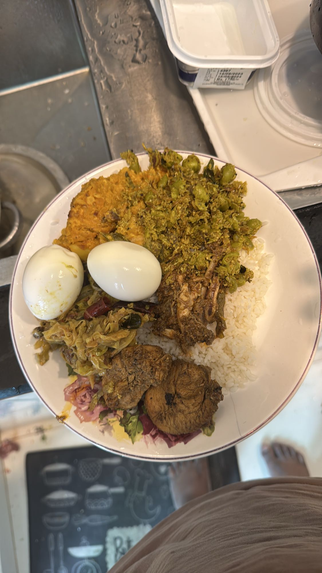 Sri Lankan Rice & Curry