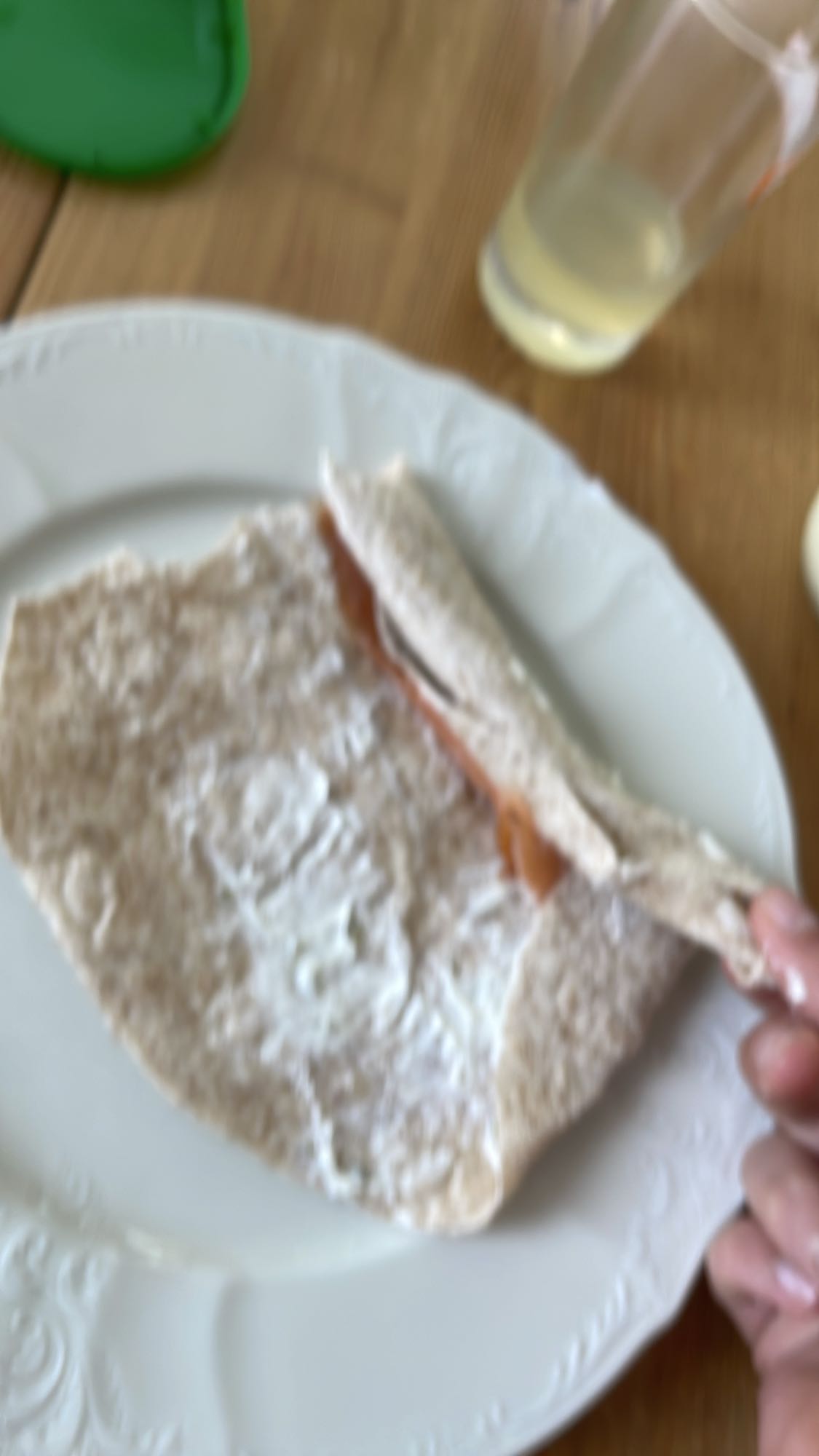 Volkoren wrap met zalm