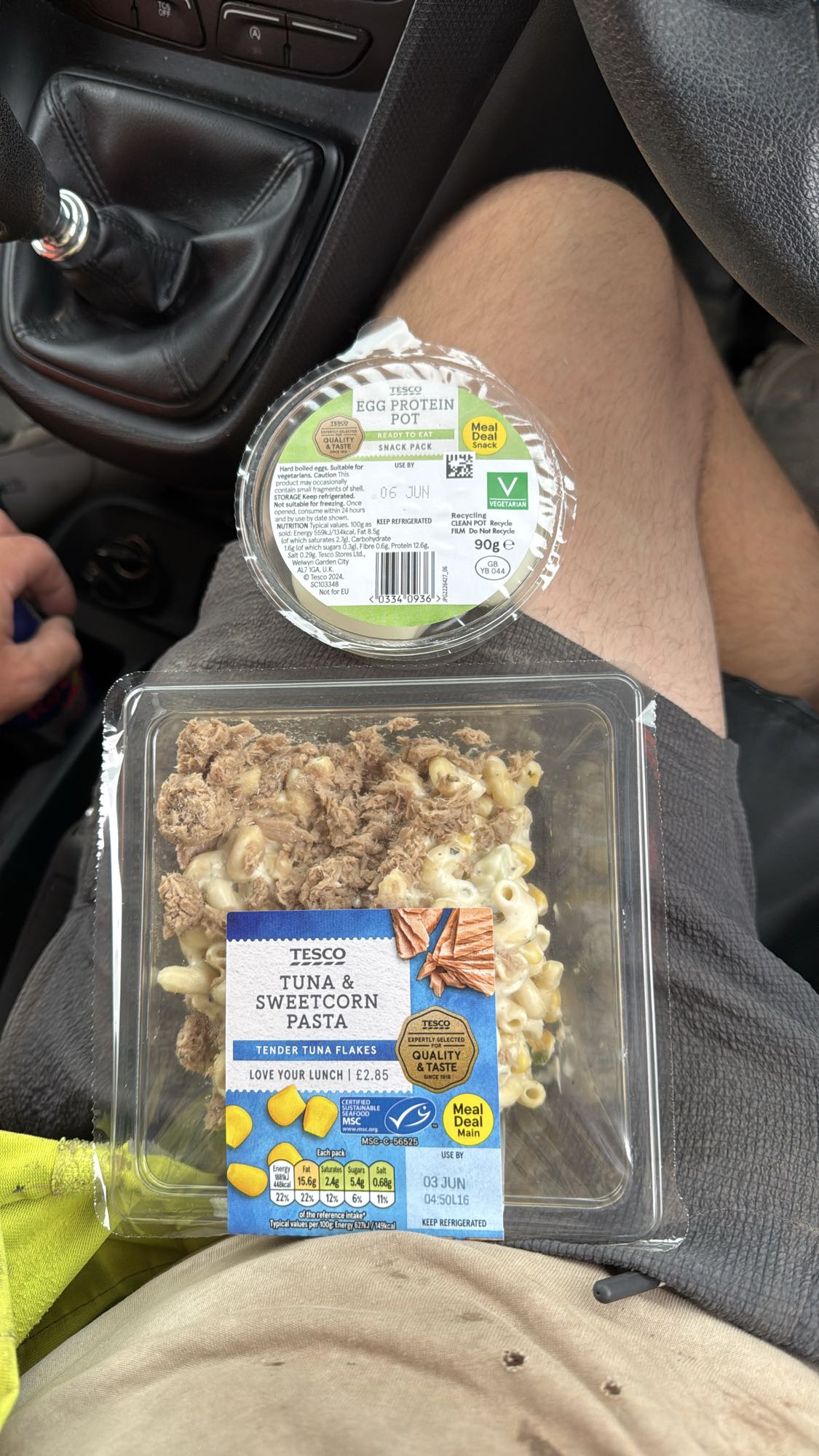 Tuna Pasta & Egg Pot