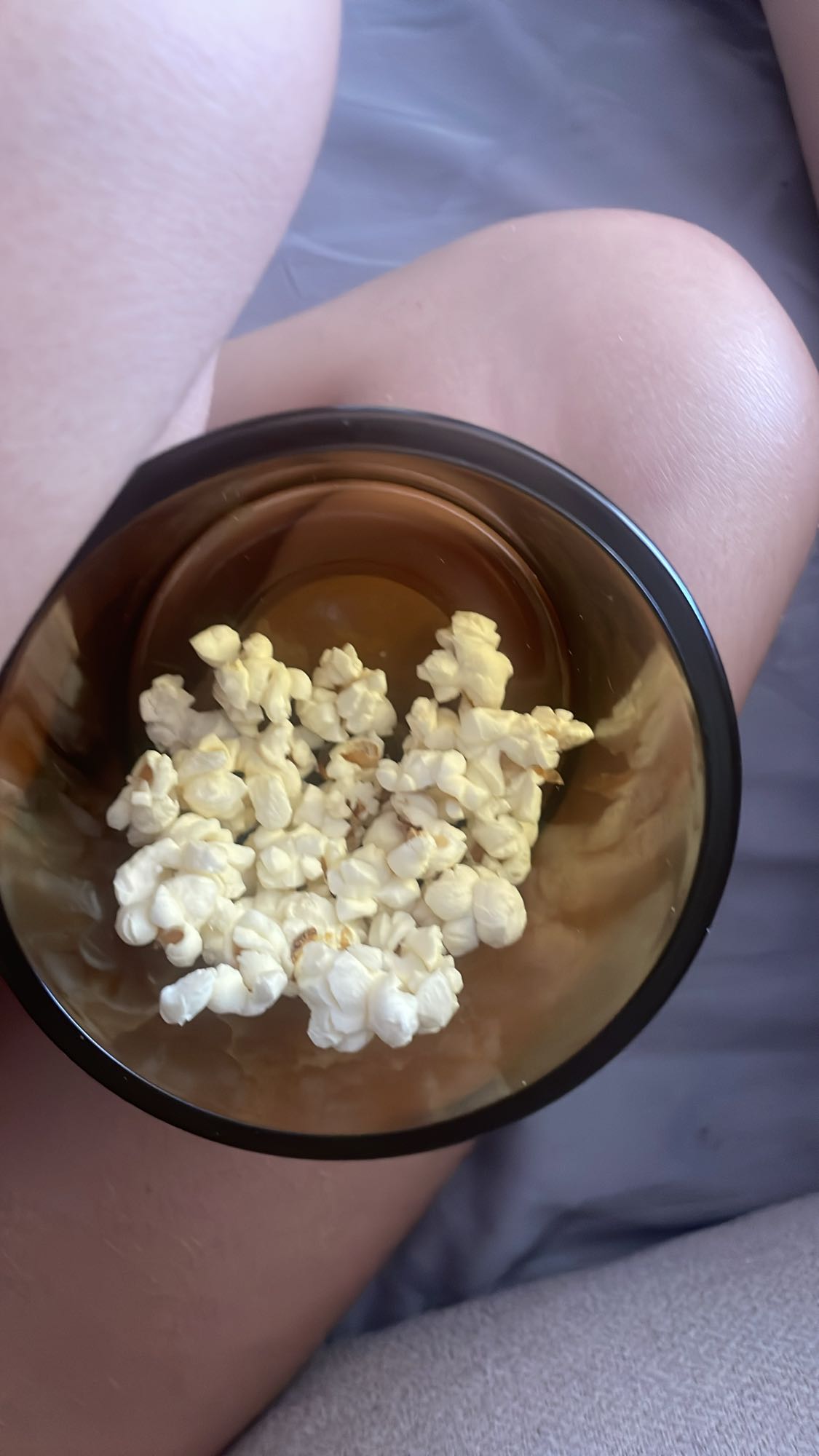palomitas en taza