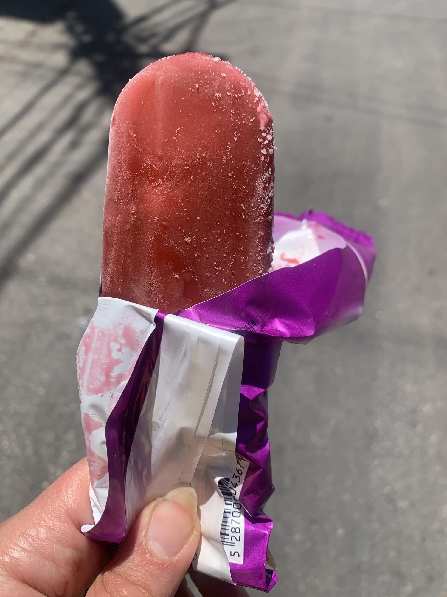 Strawberry Popsicle