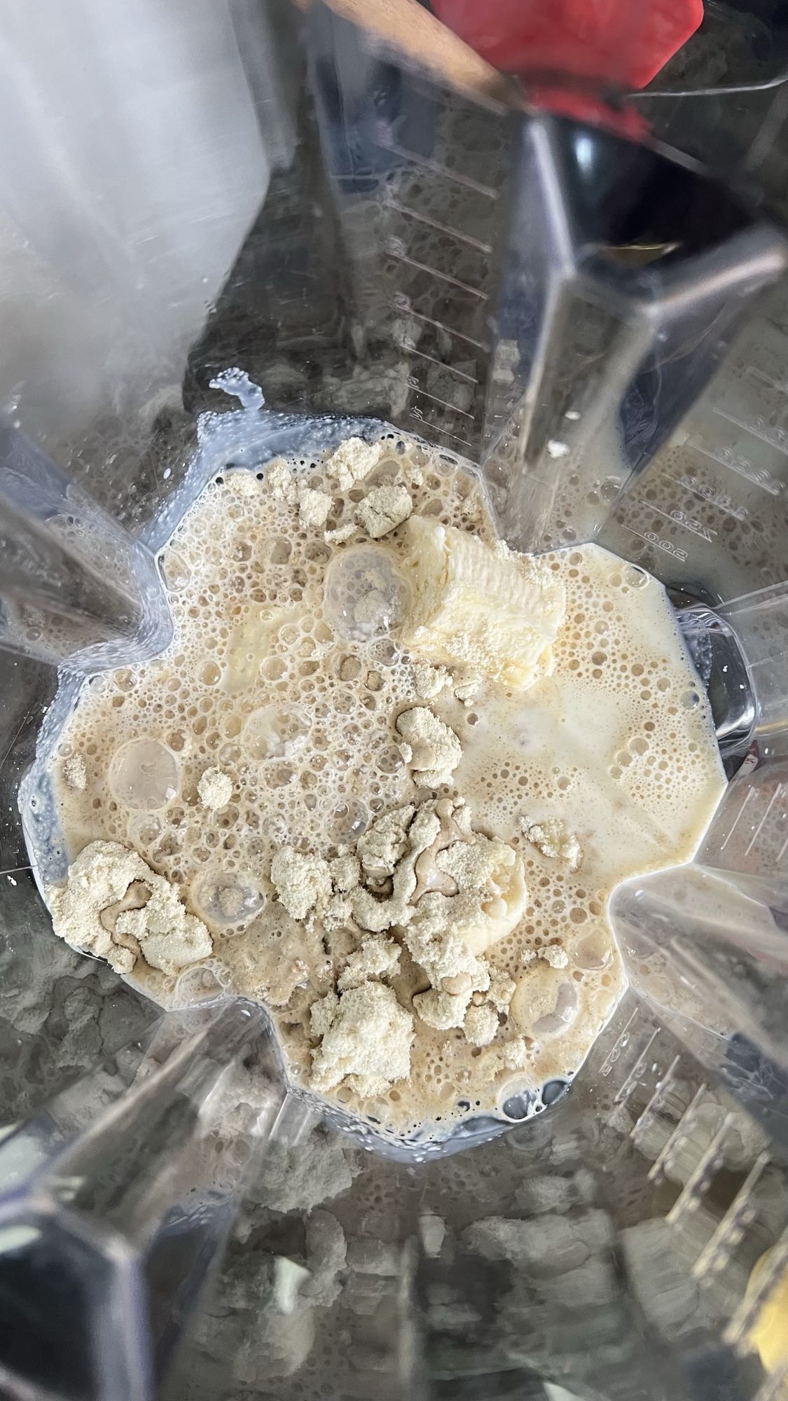 Vitamina de banana e proteína