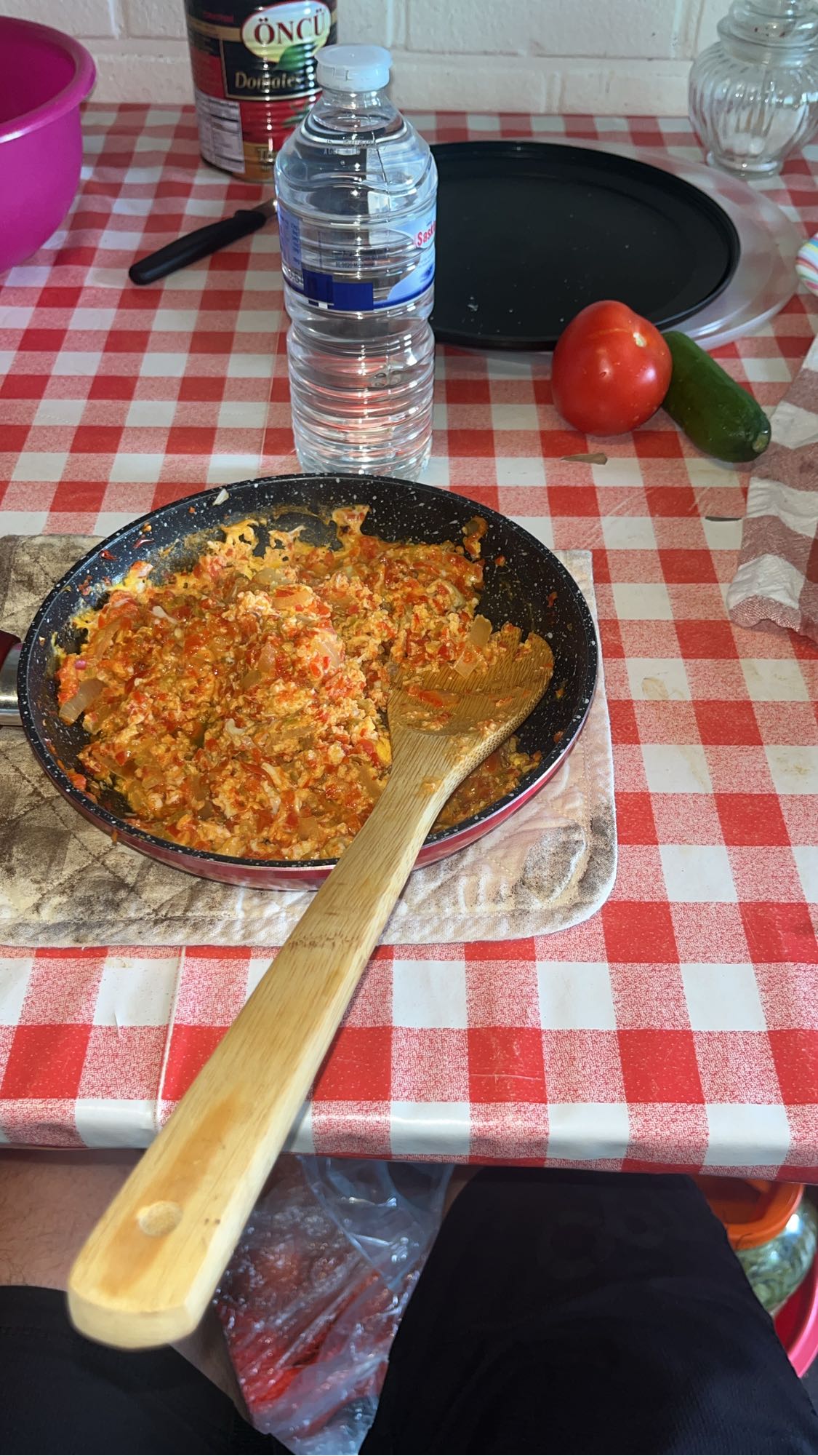 Menemen met groenten