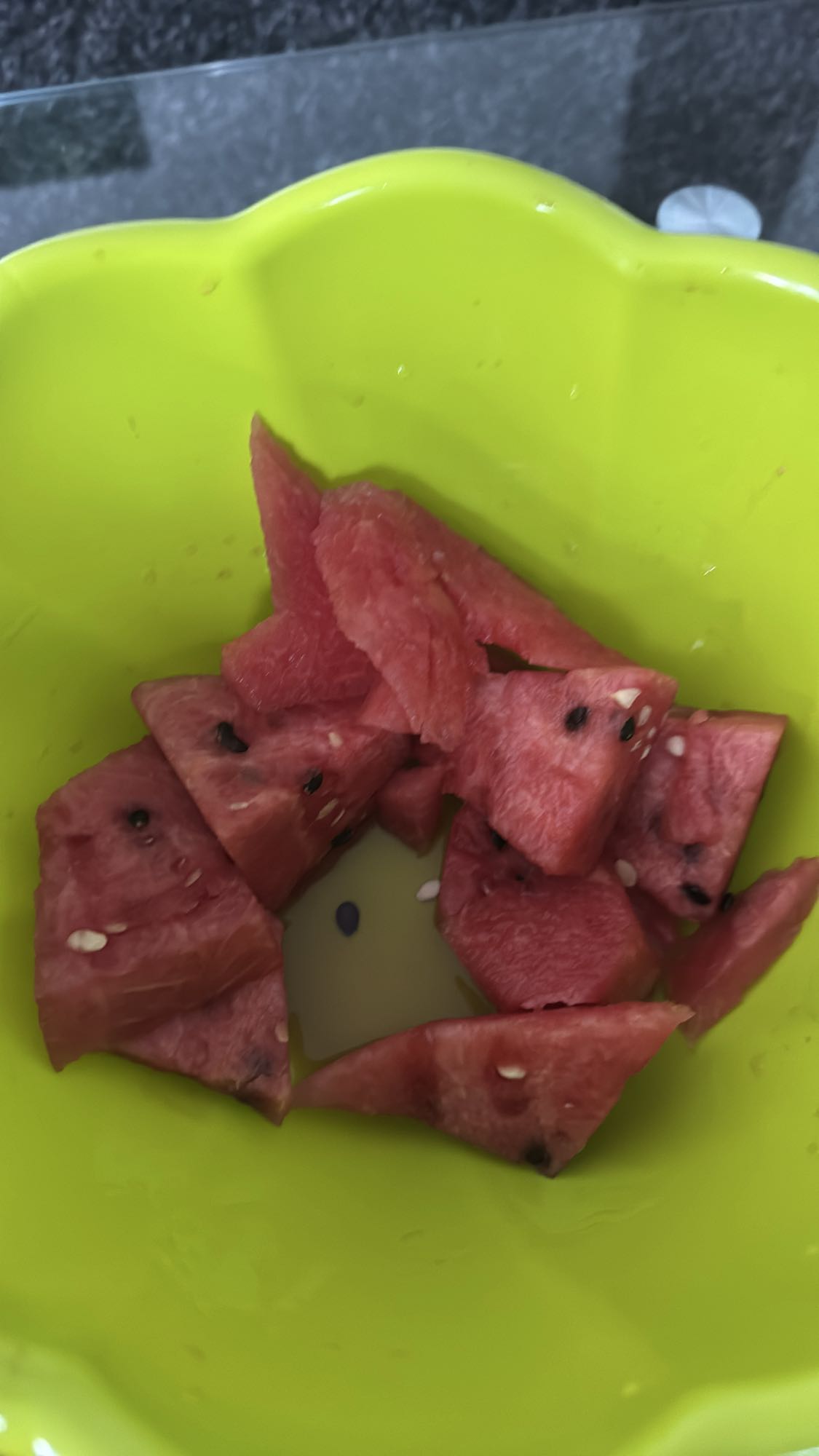 Felii de pepene roșu