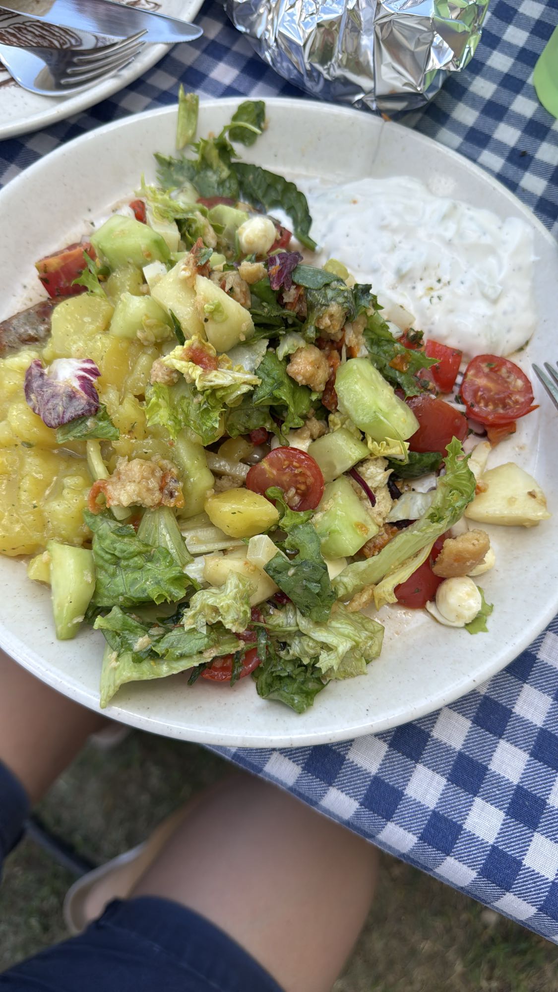 Gemischter Salatteller