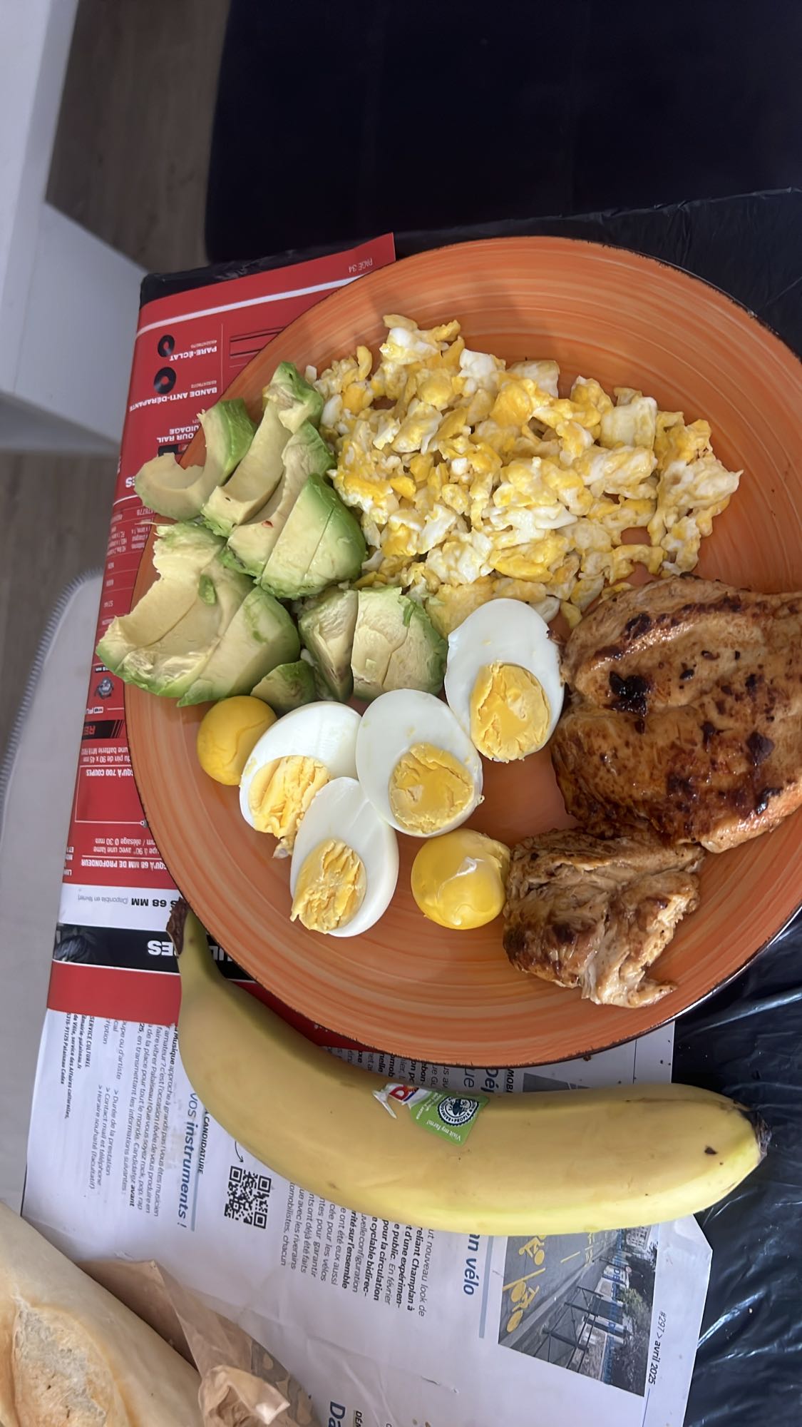 Petit-déjeuner protéiné