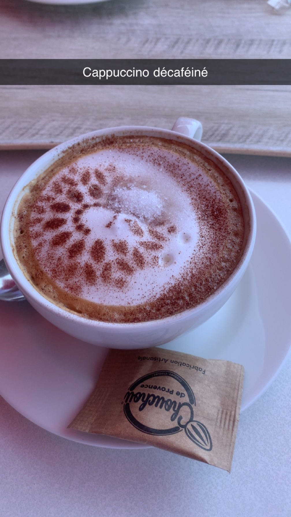 Cappuccino décaféiné