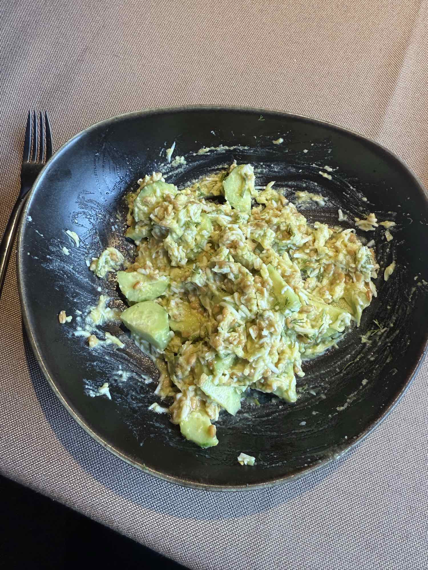 Cucumber Spelt Egg Salad