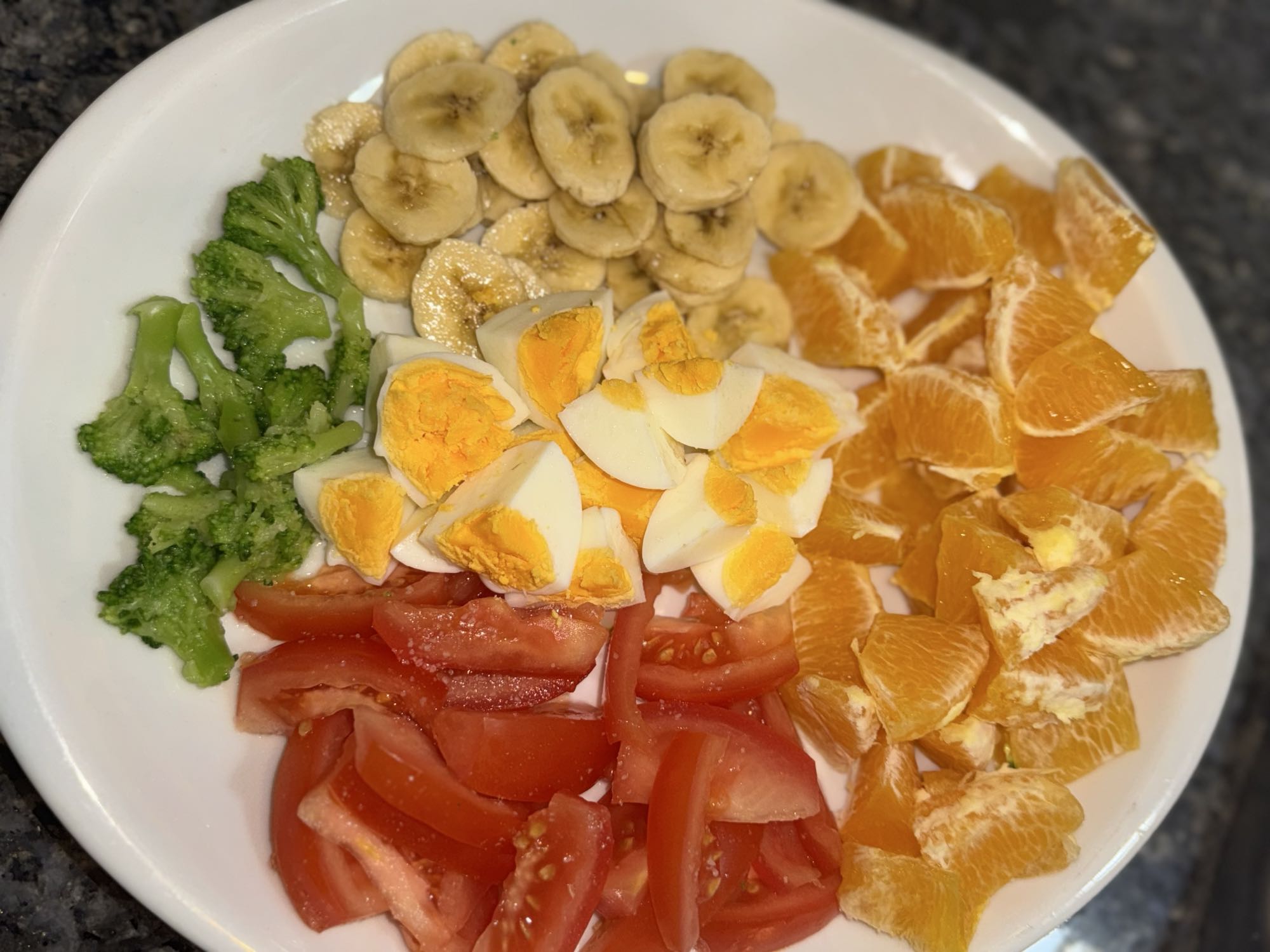 Plato saludable mixto