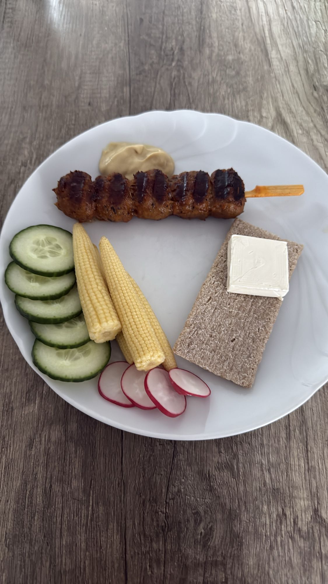 Szaszłyk z warzywami