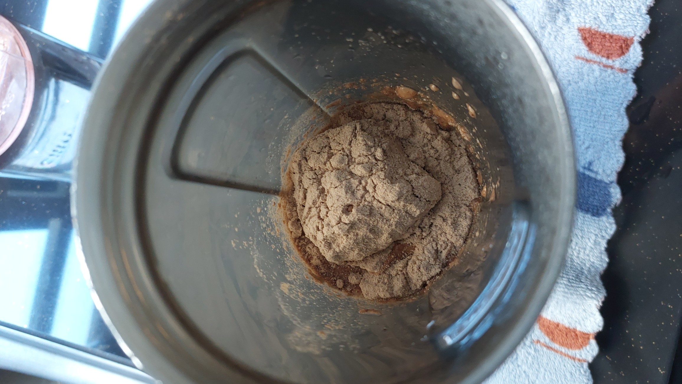 Chocolate protein shake base