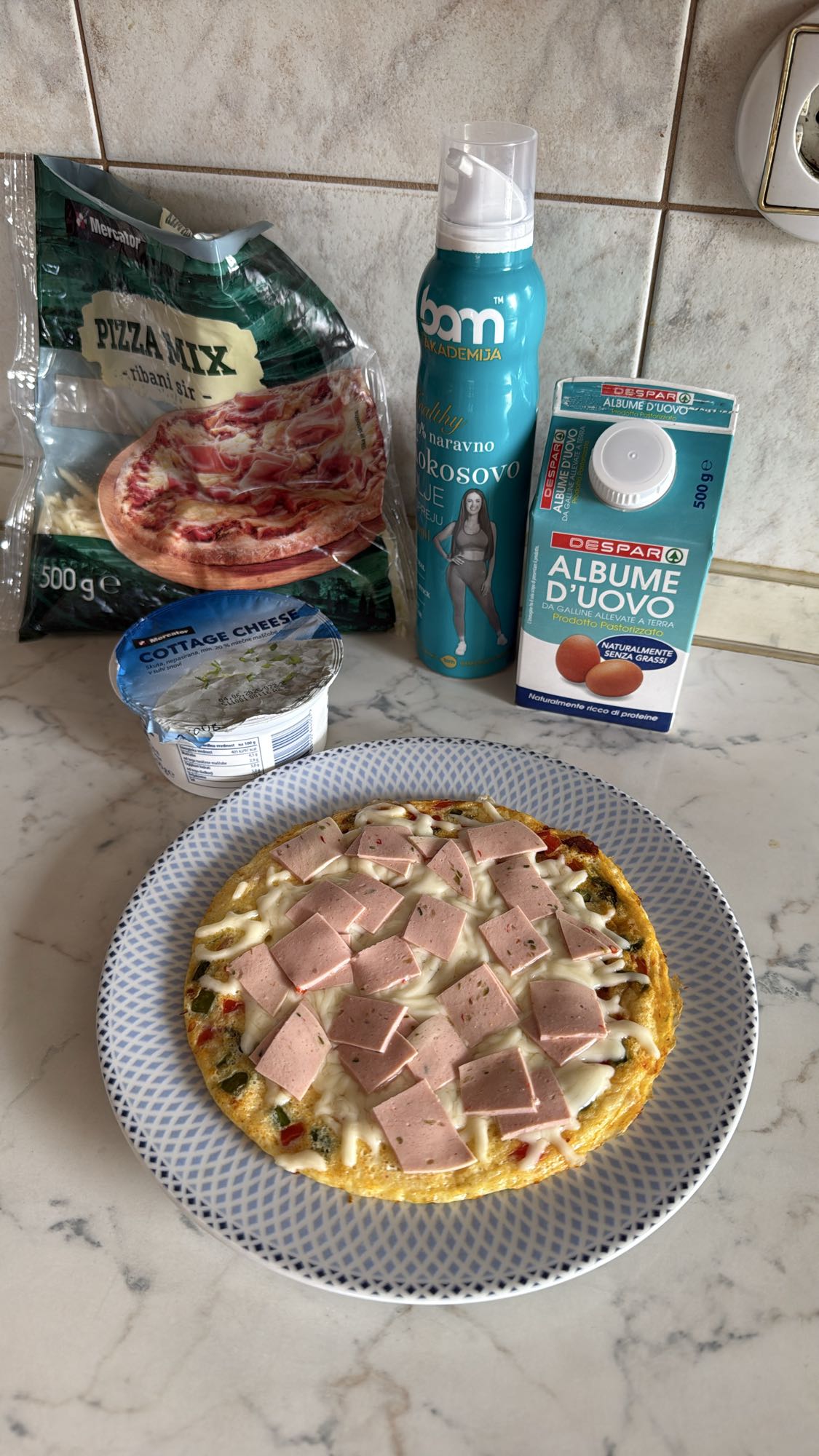 Protein Pizza Omelette