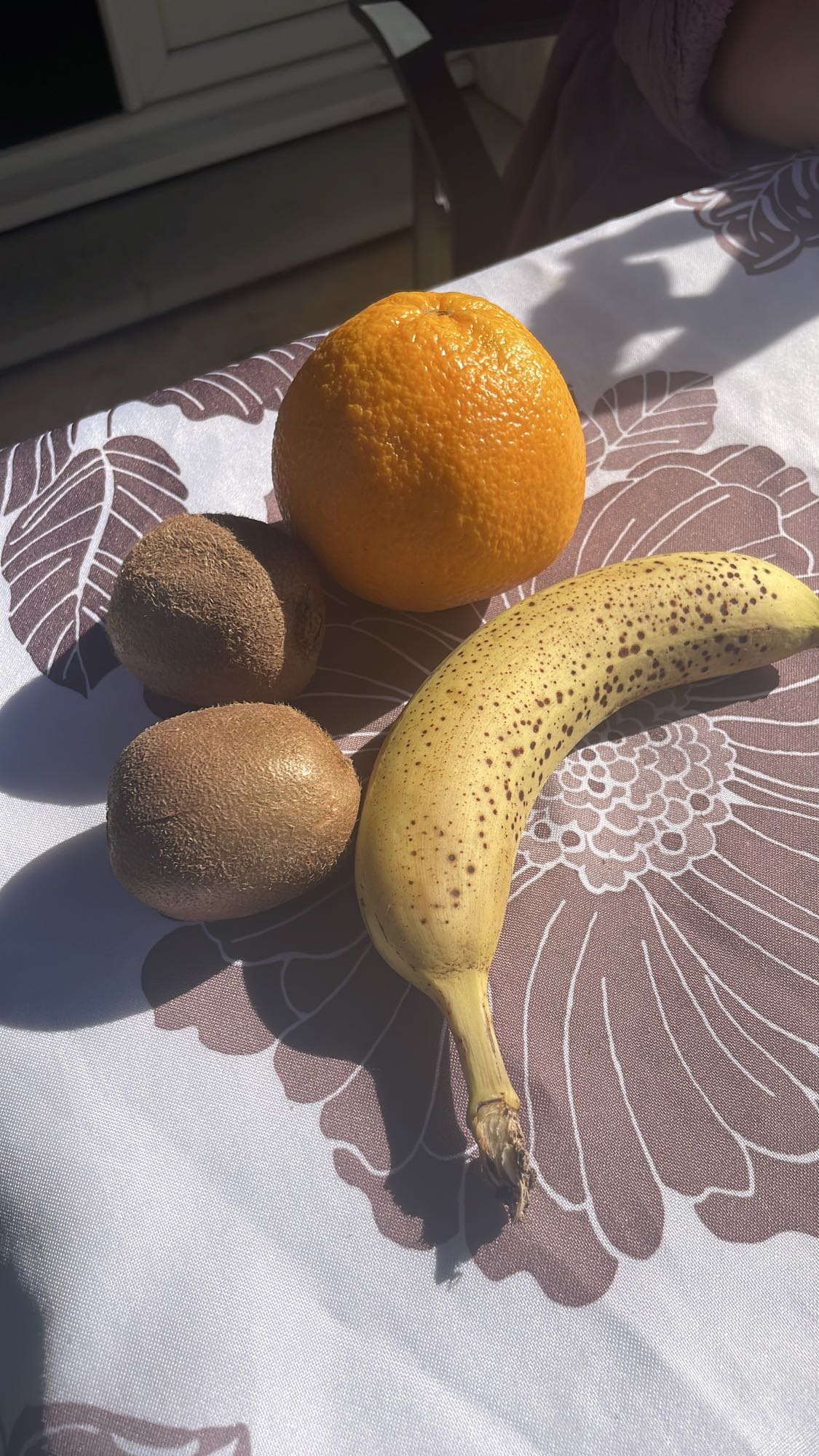 Assiette de fruits frais