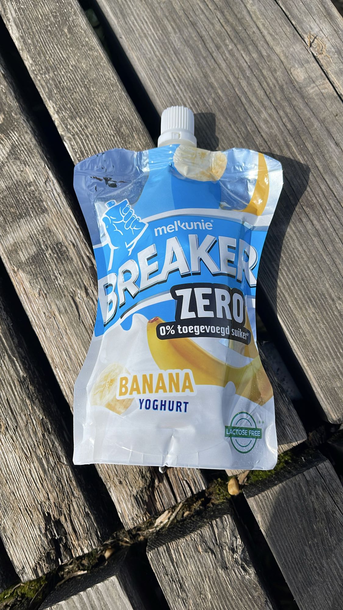 Banaan yoghurt zero