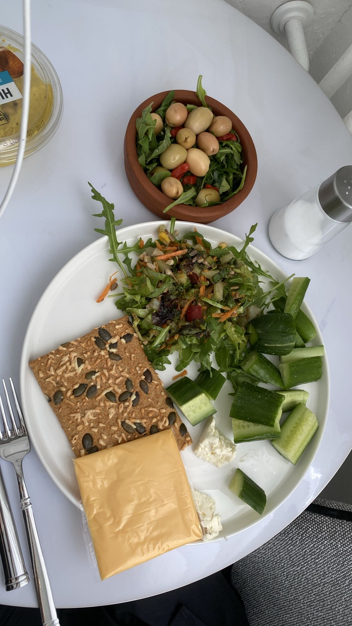 Knapperige salade lunch