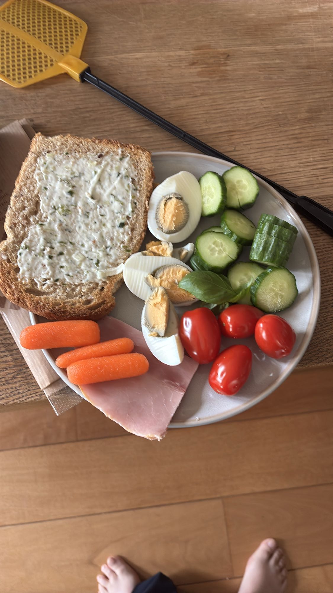 Gezond lunchbord