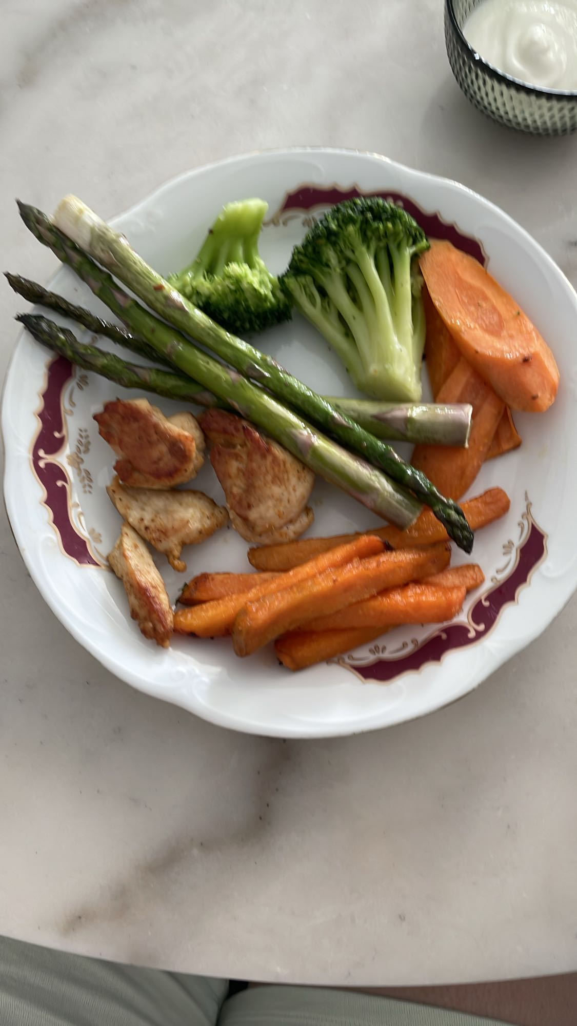 Kyckling med grönsaker