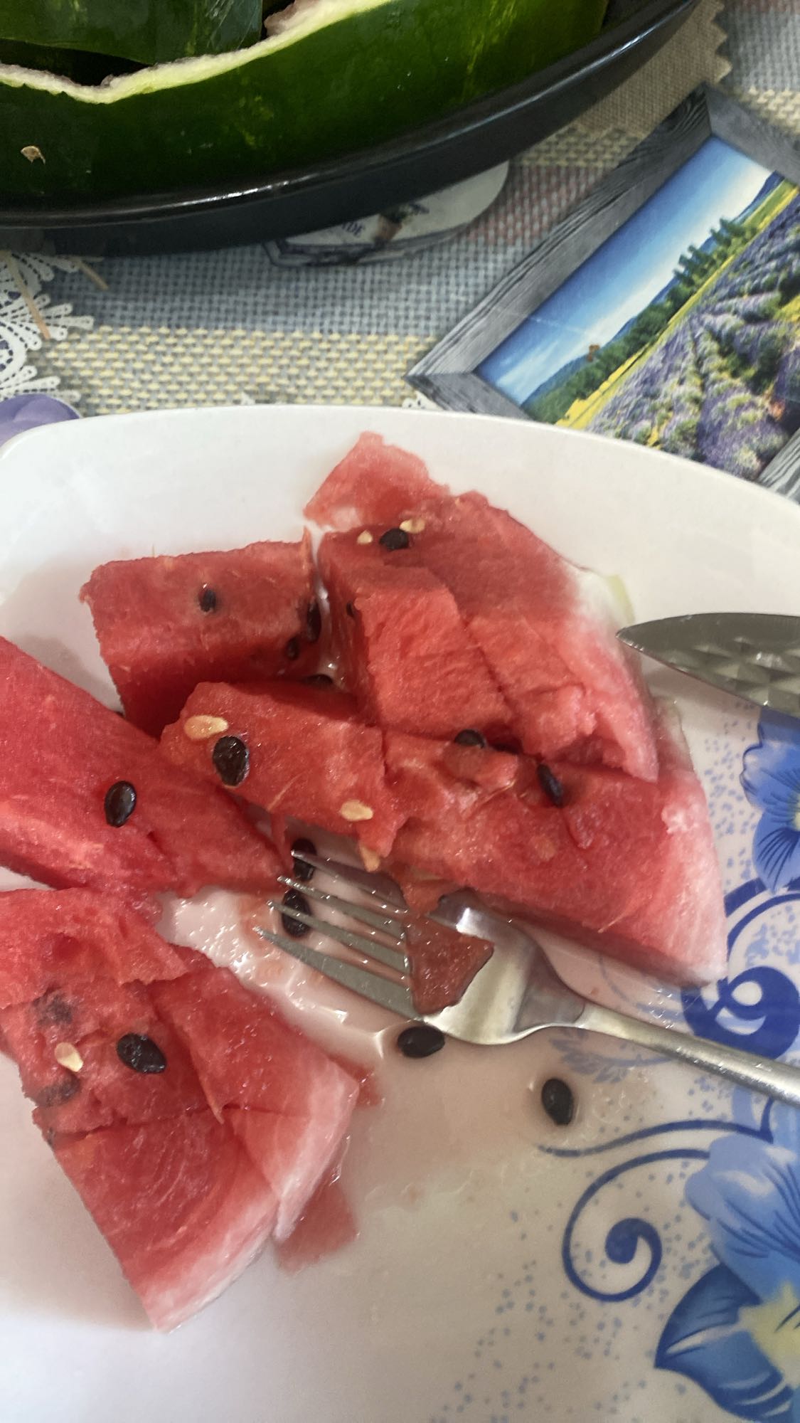 Felii de pepene roșu