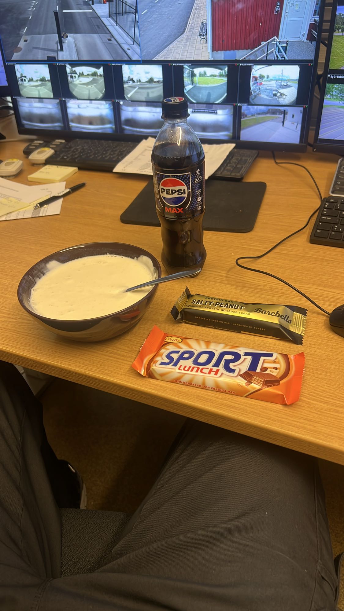 Mellanmål med choklad