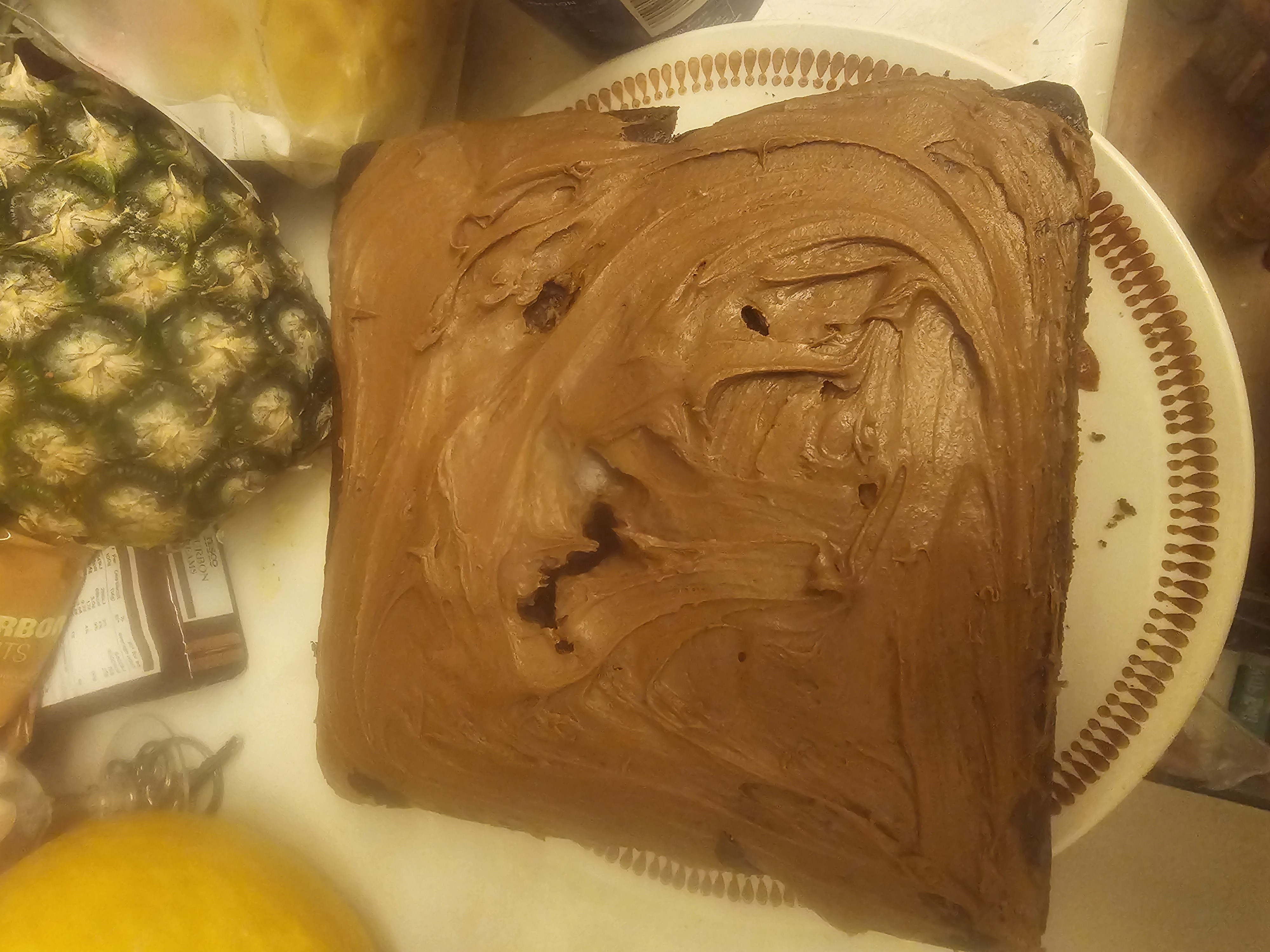 Chocolate Frosted Cake