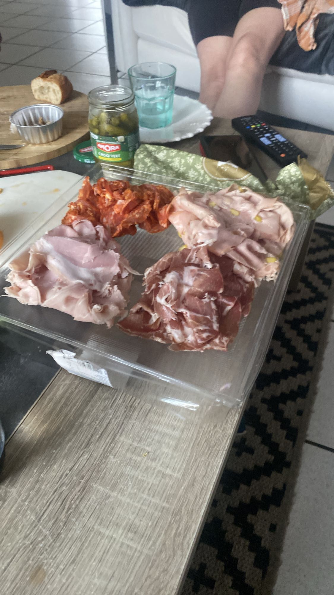Assiette de charcuterie